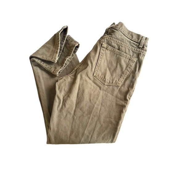 VINTAGE Gap Jeans Womens 10 Green Mom High Rise Western Classic Fit USA 90s‎ - Picture 8 of 13